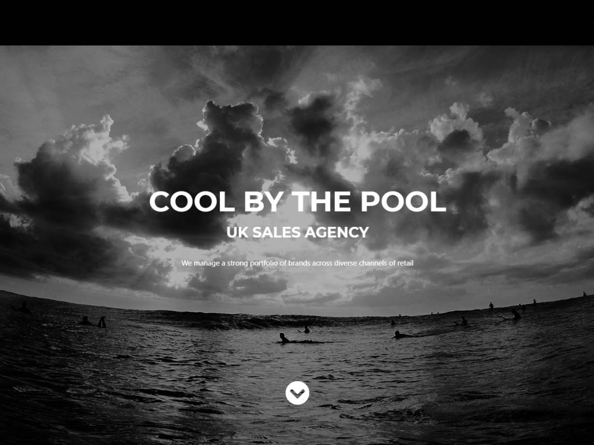 Webdesign for Cool By the Pool